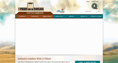 Desktop Screenshot of feedinadrum.com